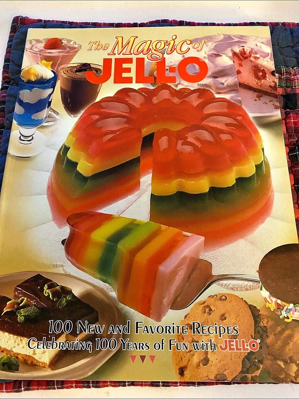 The Magic of JELL-O Cookbook 100 New & Favorite Recipes
